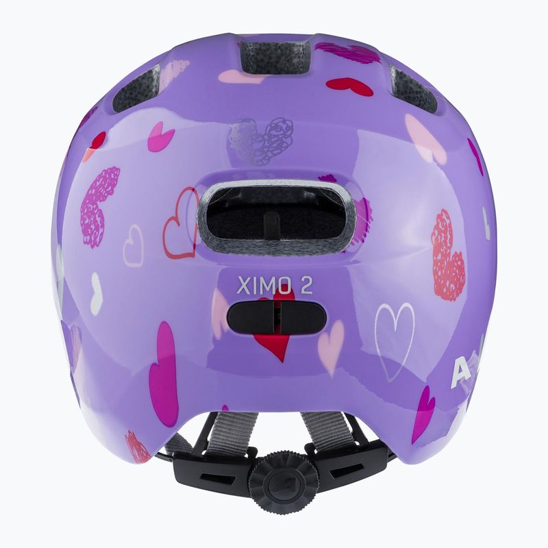 Kask rowerowy dziecięcy Alpina Ximo 2 Jr purple hearts gloss 13