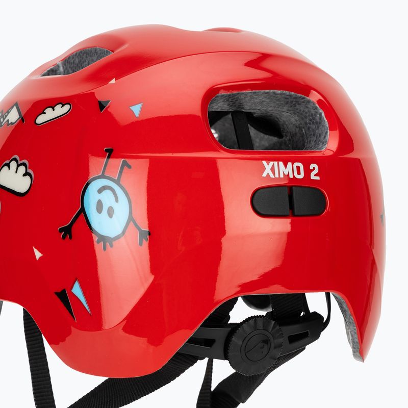 Kask rowerowy dziecięcy Alpina Ximo 2 Jr red smile gloss 7