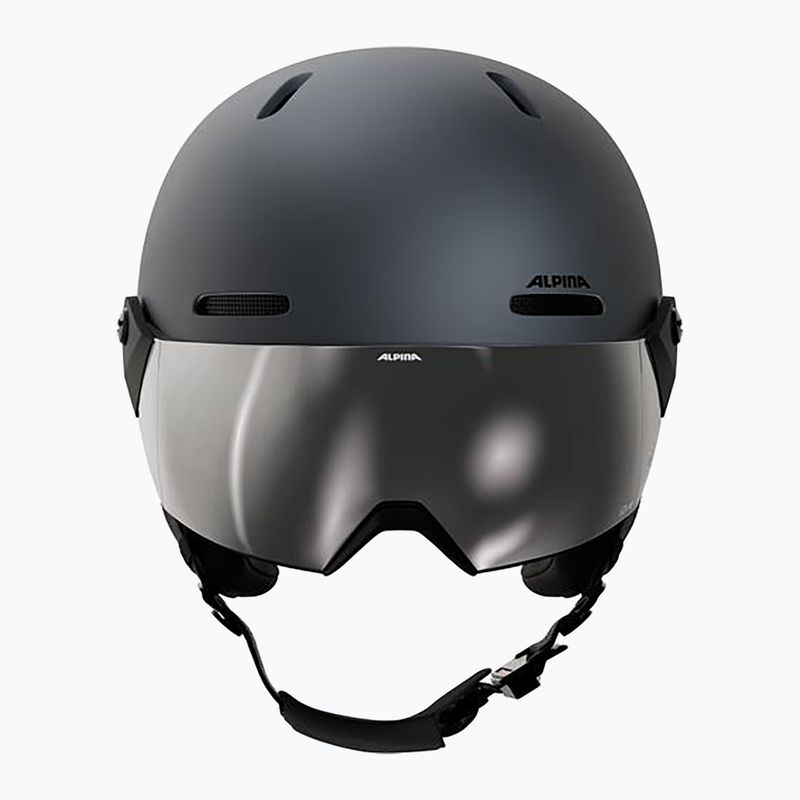 Kask narciarski Alpina Arber 2 Visor Q-Lite midnight grey 3