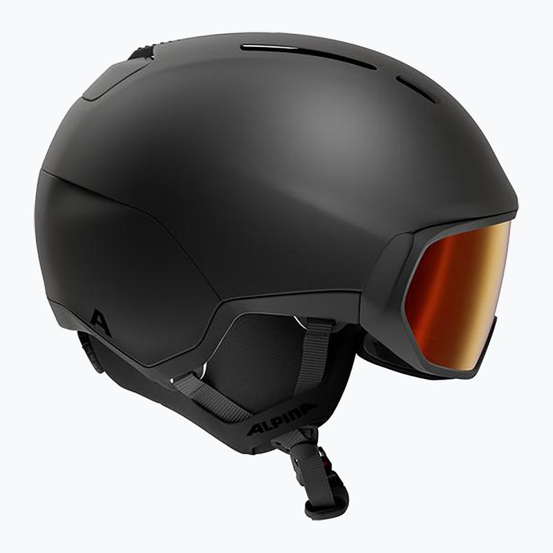 Kask narciarski Alpina Vizzard Q-Lite black matte 2