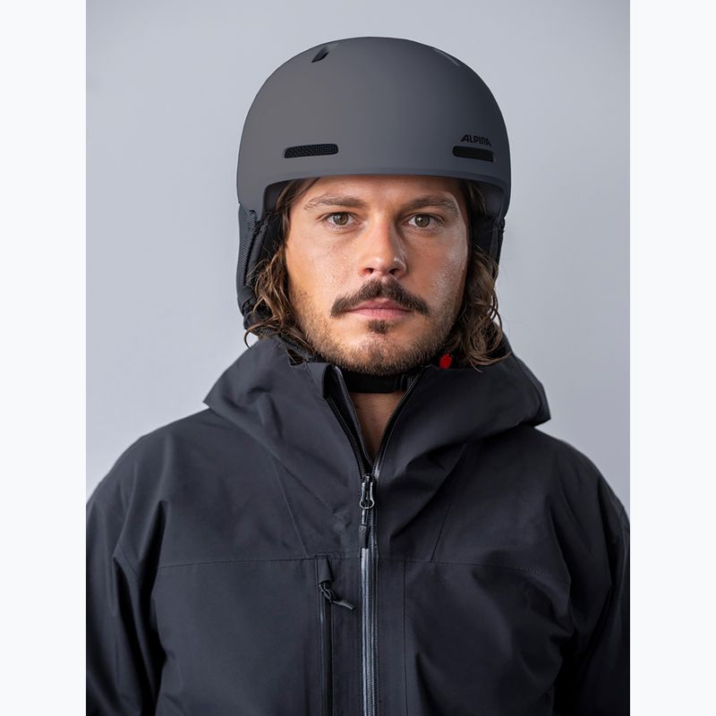 Kask narciarski Alpina Arber 2 MIPS midnight grey 5