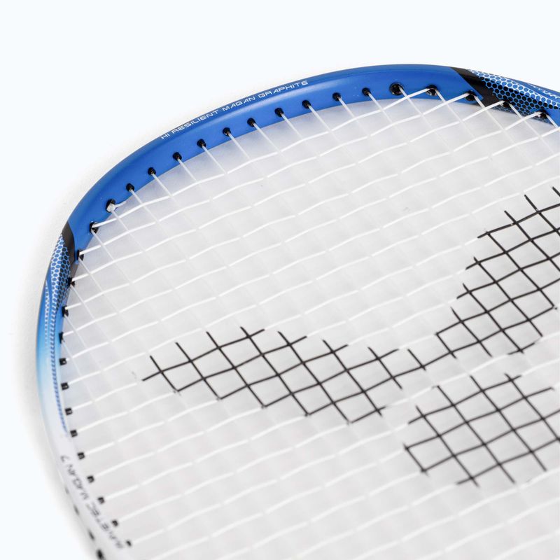 Rakieta do badmintona VICTOR Wavetec Magan 7 white/blue 5