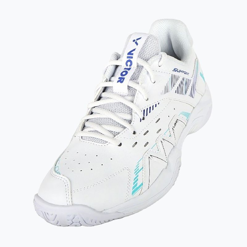 Buty do badmintona męskie VICTOR P8500CLS AG bright white/hunter green 8
