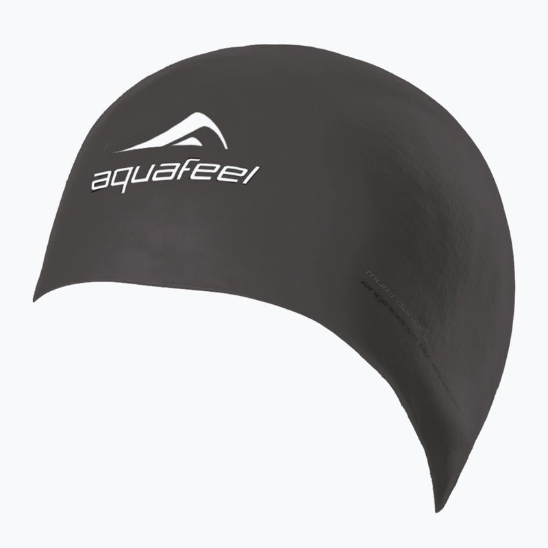 Czepek pływacki aquaFeel Bullitt black 3