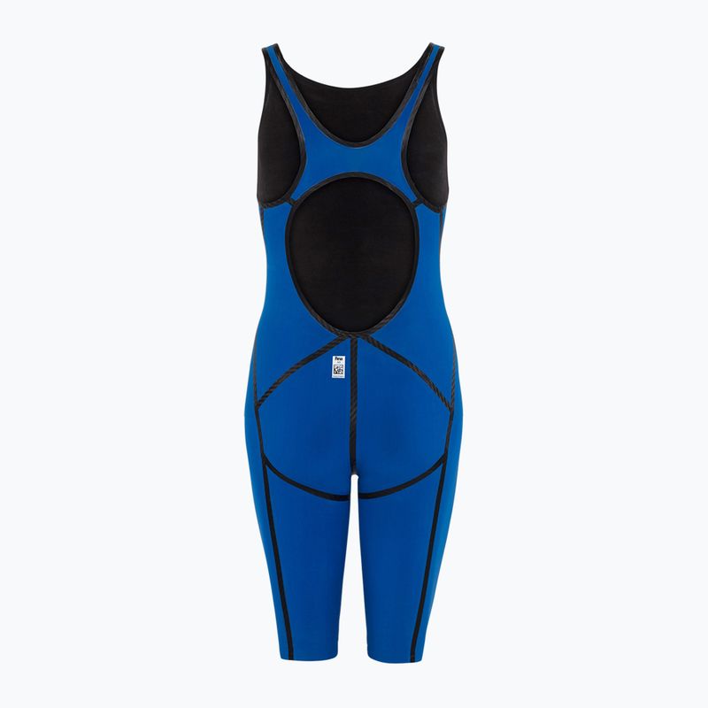 Strój pływacki jednoczęściowy damski aquaFeel Neck to Knee Speedblue blue 2