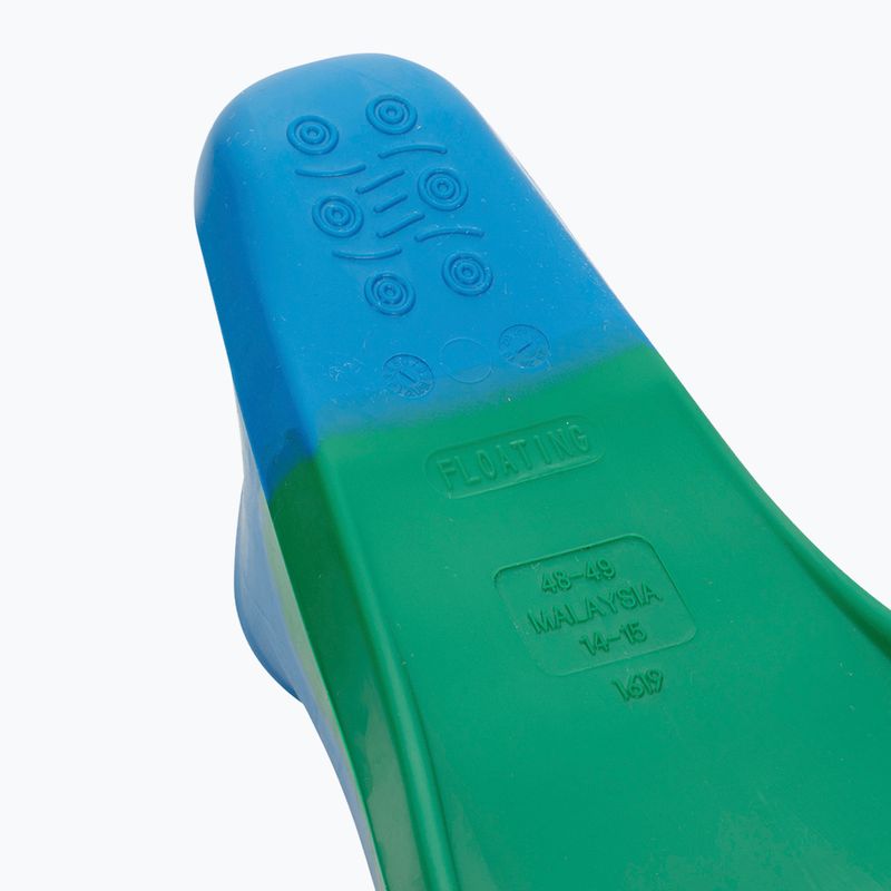 Płetwy do pływania aquaFeel Swim Fin Floating green/blue 2