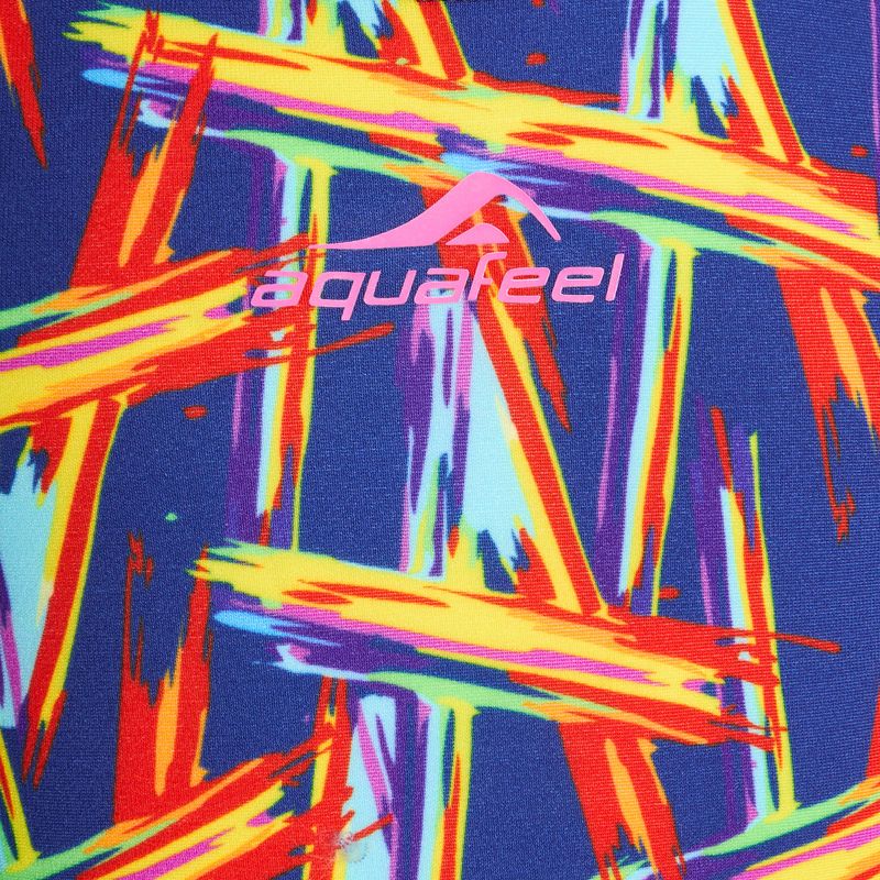 Strój pływacki jednoczęściowy dziecięcy aquaFeel Aquafeelback colorful a 3