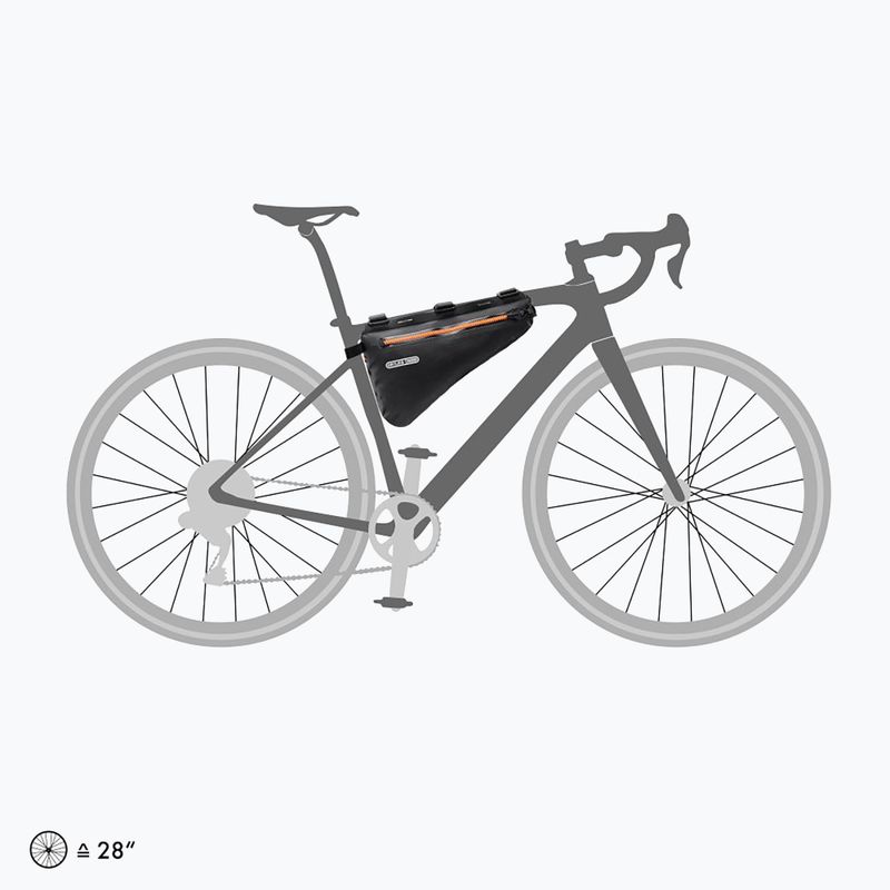 Torba rowerowa na ramę ORTLIEB Frame-Pack 4 l black matte 14