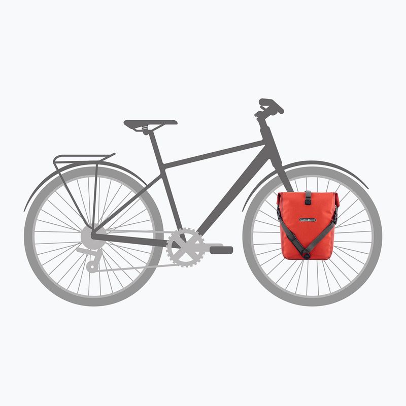 Sakwa rowerowa ORTLIEB Sport-Roller Plus 14,5 l salsa/dark chili 8