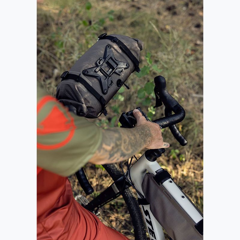 Torba rowerowa na kierownice ORTLIEB Handlebar-Pack Flex 9 l dark sand 11