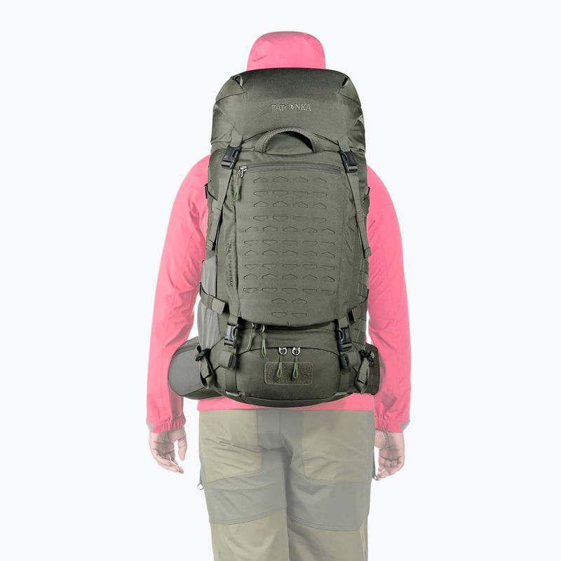 Plecak trekkingowy damski Tatonka Pyrox BC 40 + 10 l stone grey olive 16