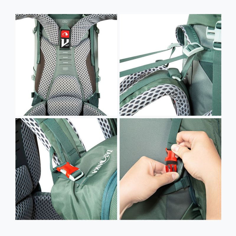 Plecak trekkingowy damski Tatonka Yukon 50+10 l black 10