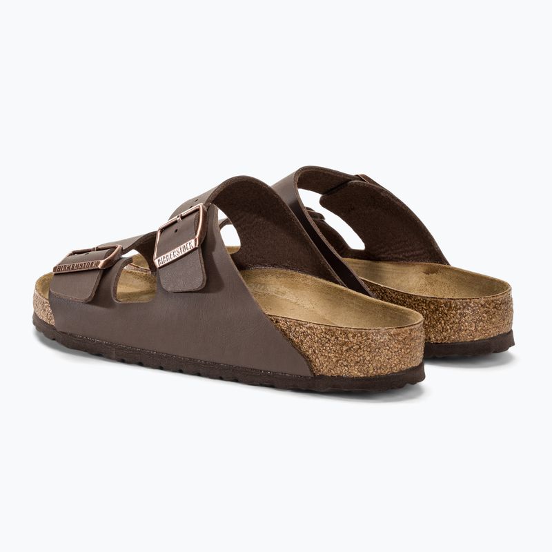 Klapki BIRKENSTOCK Arizona BF Regular dark brown 3