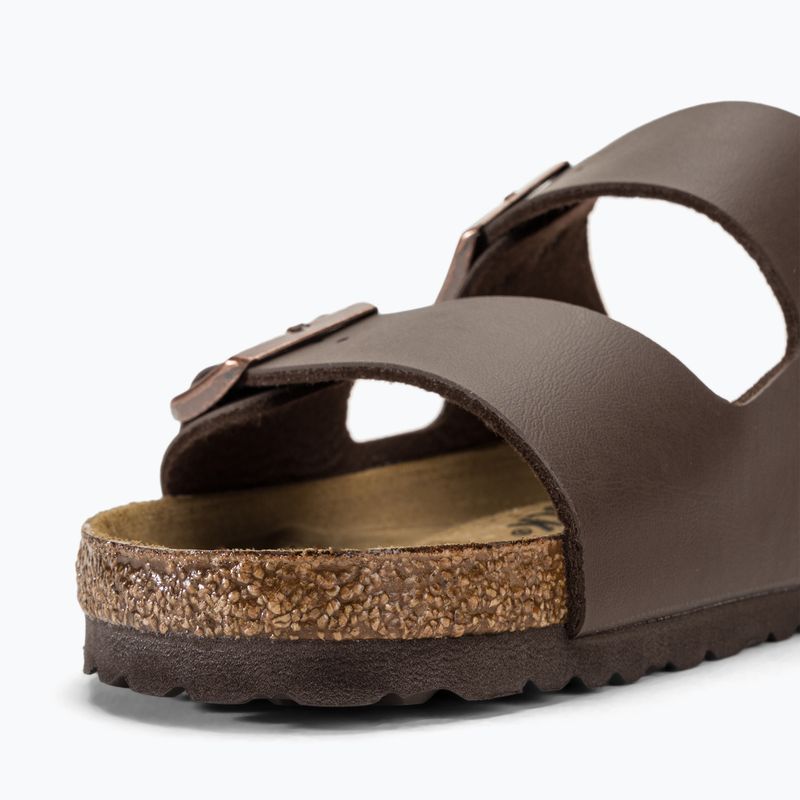 Klapki BIRKENSTOCK Arizona BF Regular dark brown 8