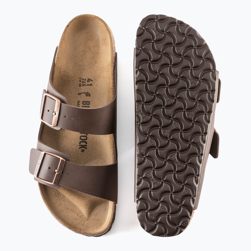 Klapki BIRKENSTOCK Arizona BF Regular dark brown 9