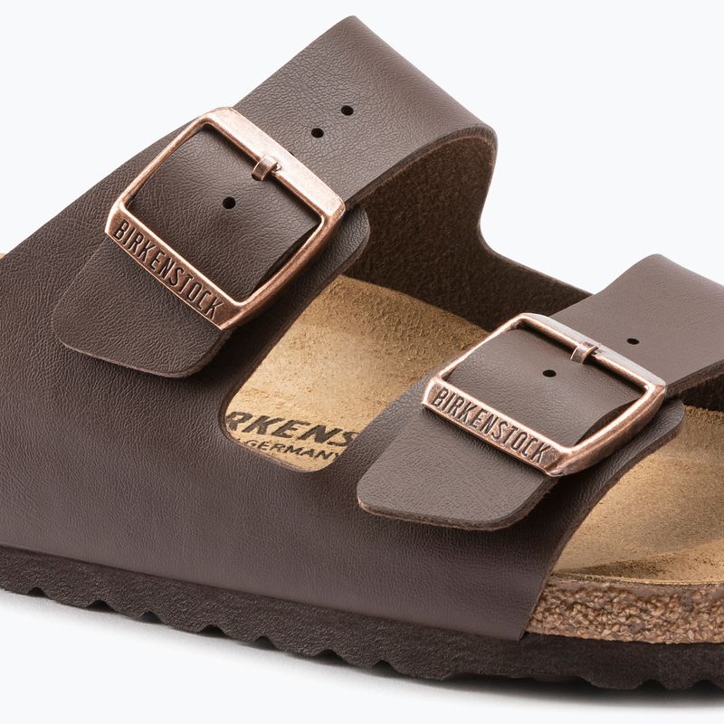 Klapki BIRKENSTOCK Arizona BF Regular dark brown 10
