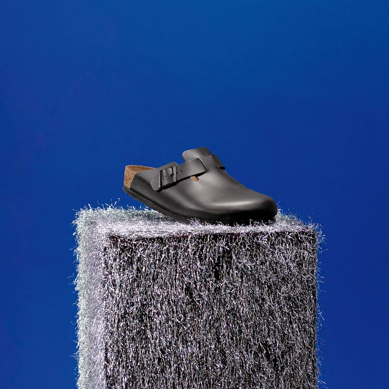 Klapki BIRKENSTOCK Boston NL Narrow black 9