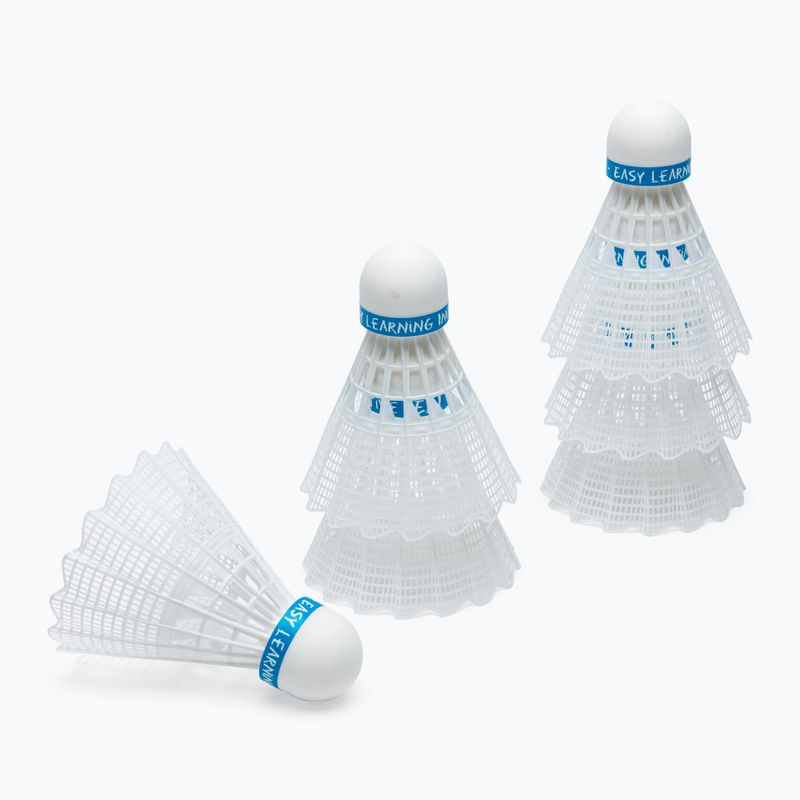 Lotki do badmintona Talbot-Torro Eli 6 szt. white 3