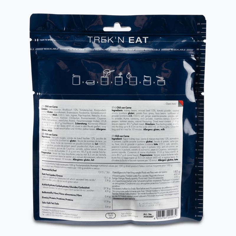 Żywność liofilizowana Trek'n Eat Chili con Carne 180 g 2
