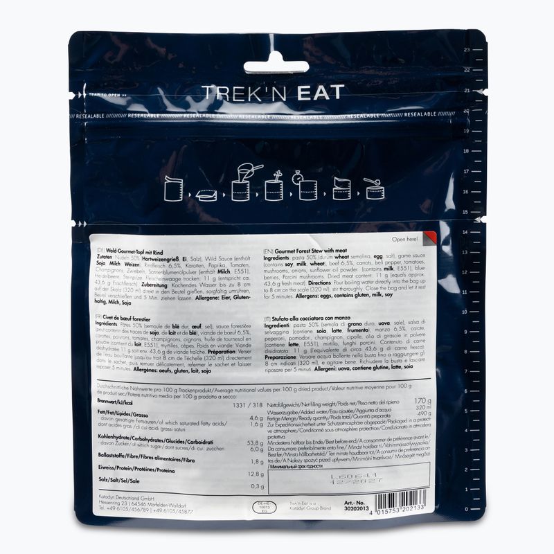 Żywność liofilizowana Trek'n Eat Gulasz leśny 170 g 2