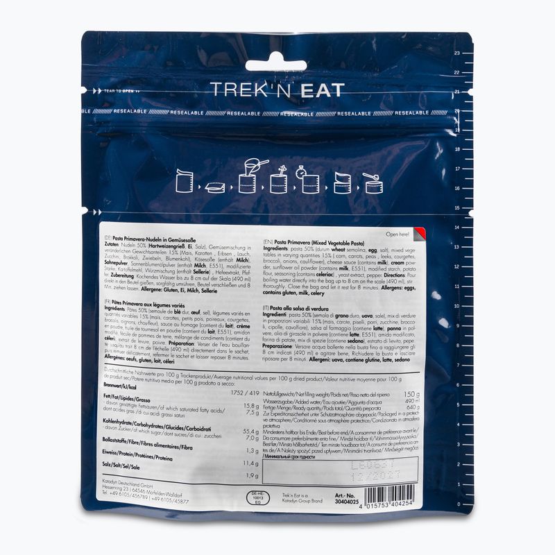 Żywność liofilizowana Trek'n Eat Makaron w sosie warzywnym 150 g 2