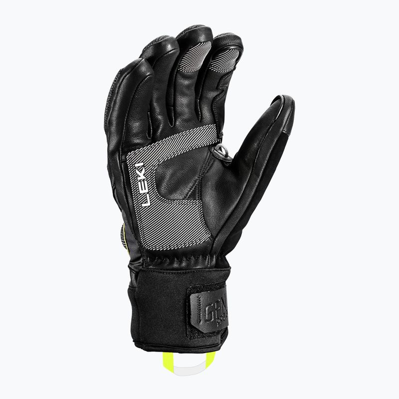 Rękawice narciarskie męskie LEKI Griffin Tune 3D Boa black/graphite/ice lemon 7