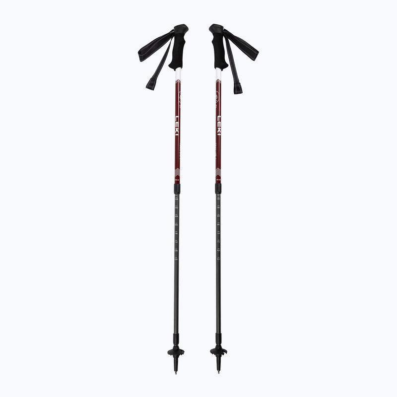 Kije trekkingowe LEKI Trail Lite burgundy