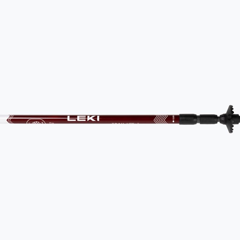 Kije trekkingowe LEKI Trail Lite burgundy 5