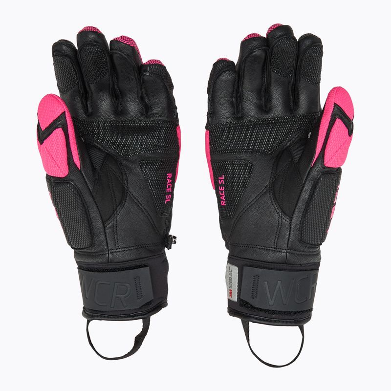 Rękawice narciarskie damskie LEKI WCR Venom SL 3D black/ pink 3