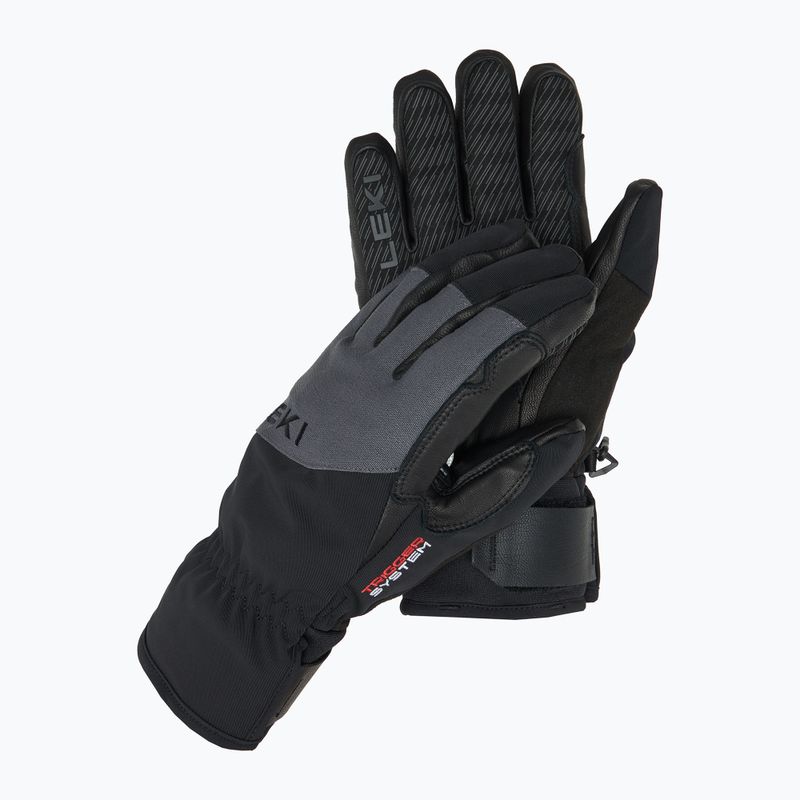 Rękawice narciarskie męskie LEKI Pegas 3D GTX black/ graphite 2