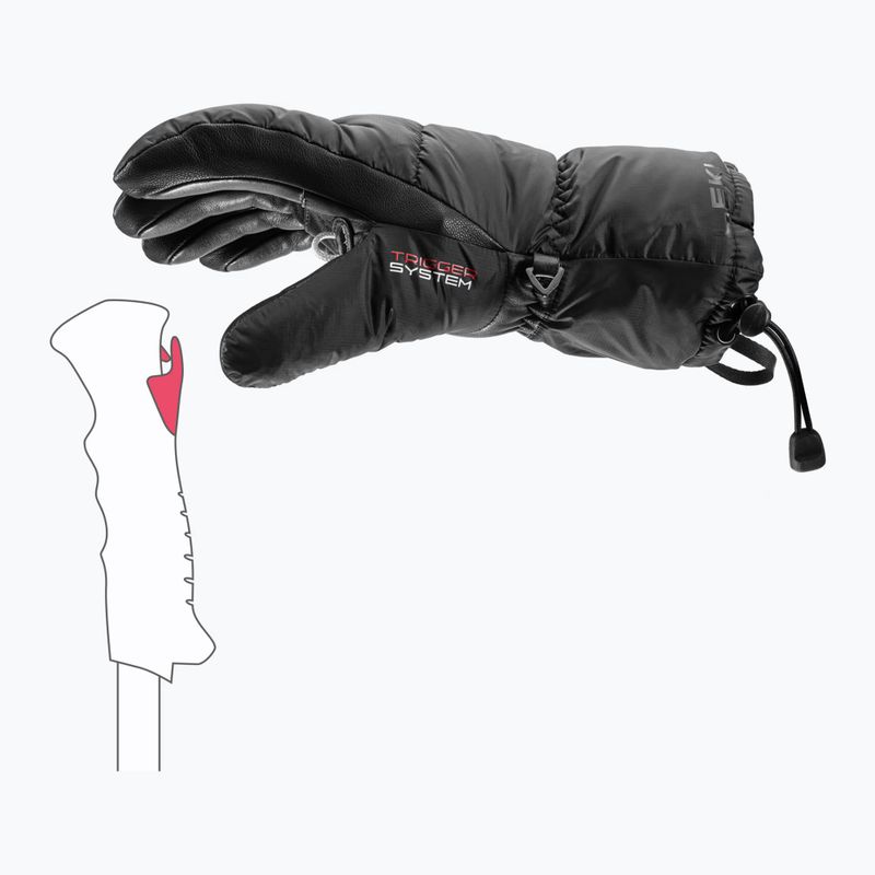 Rękawice narciarskie damskie LEKI Glace 3D Women black 5