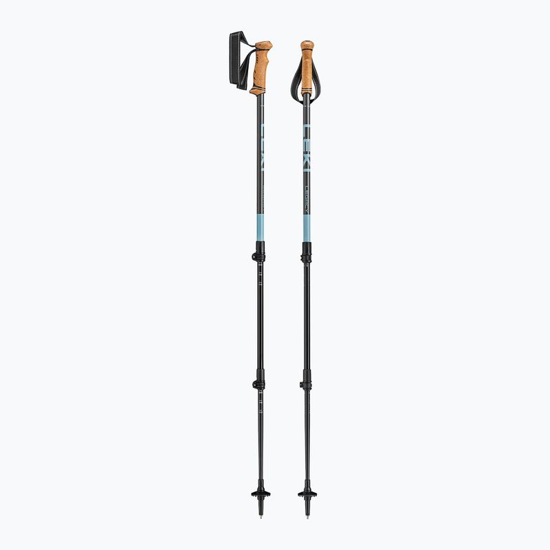 Kije trekkingowe LEKI Legacy greyblue/dark anthracite 8