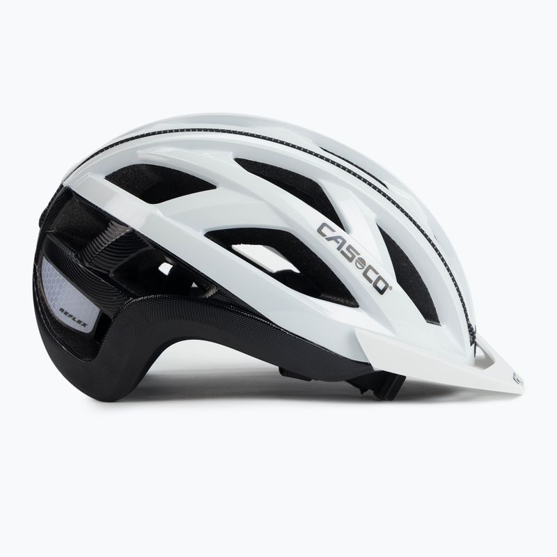 Kask rowerowy CASCO Cuda 2 white/black 3