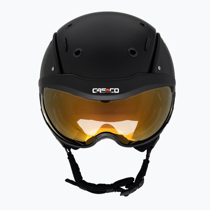 Kask narciarski CASCO SP-6 Visor black structure 2