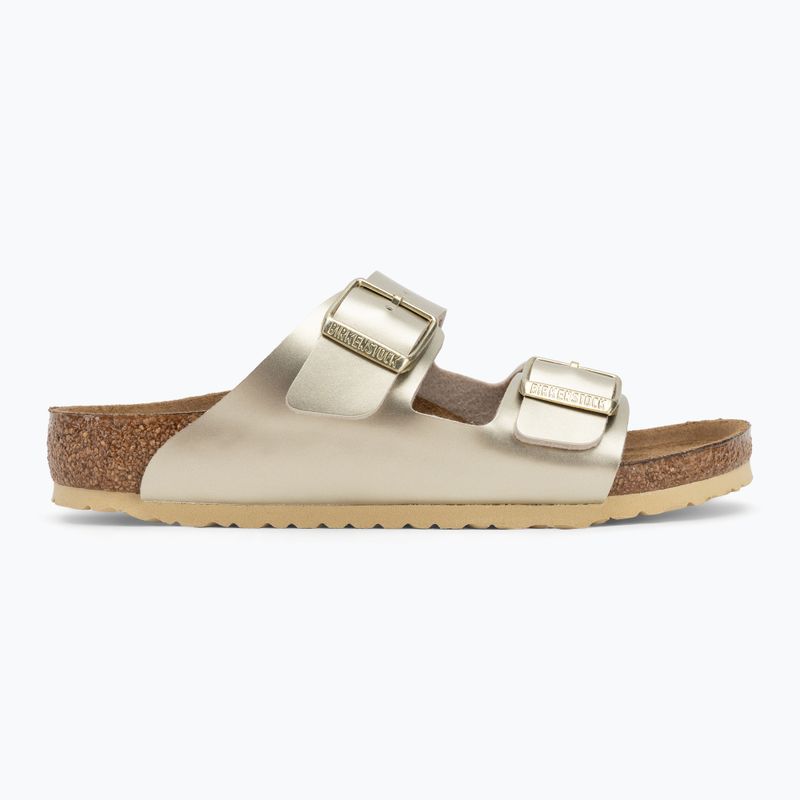 Klapki BIRKENSTOCK Arizona BF Regular electric metallic gold 2