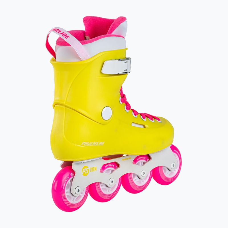 Rolki damskie Powerslide Zoom neon yellow 11