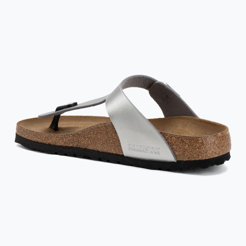 Japonki BIRKENSTOCK Gizeh Birko-Flor Narrow silver 3