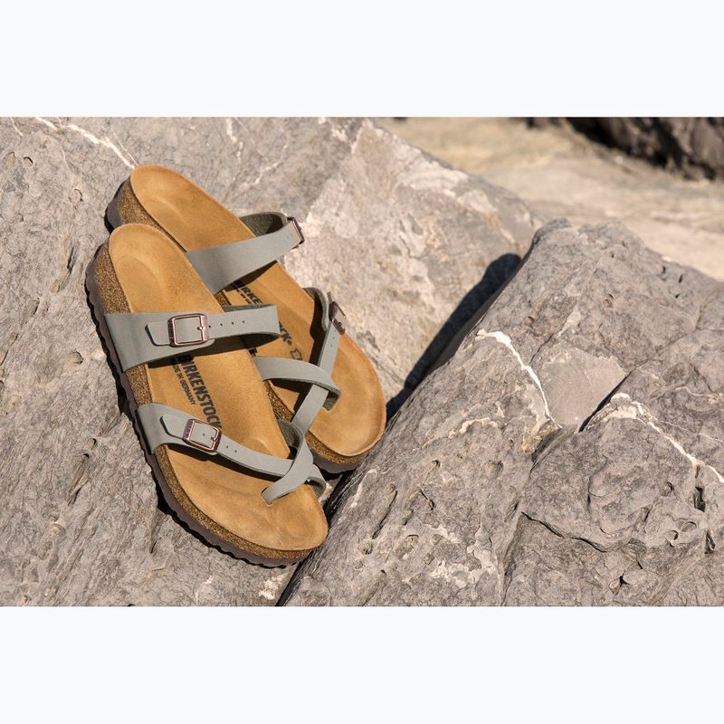 Klapki BIRKENSTOCK Mayari Birkibuc stone 4