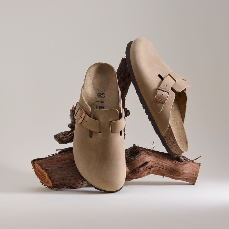 Klapki BIRKENSTOCK Boston LEOI Regular tabacco brown 10