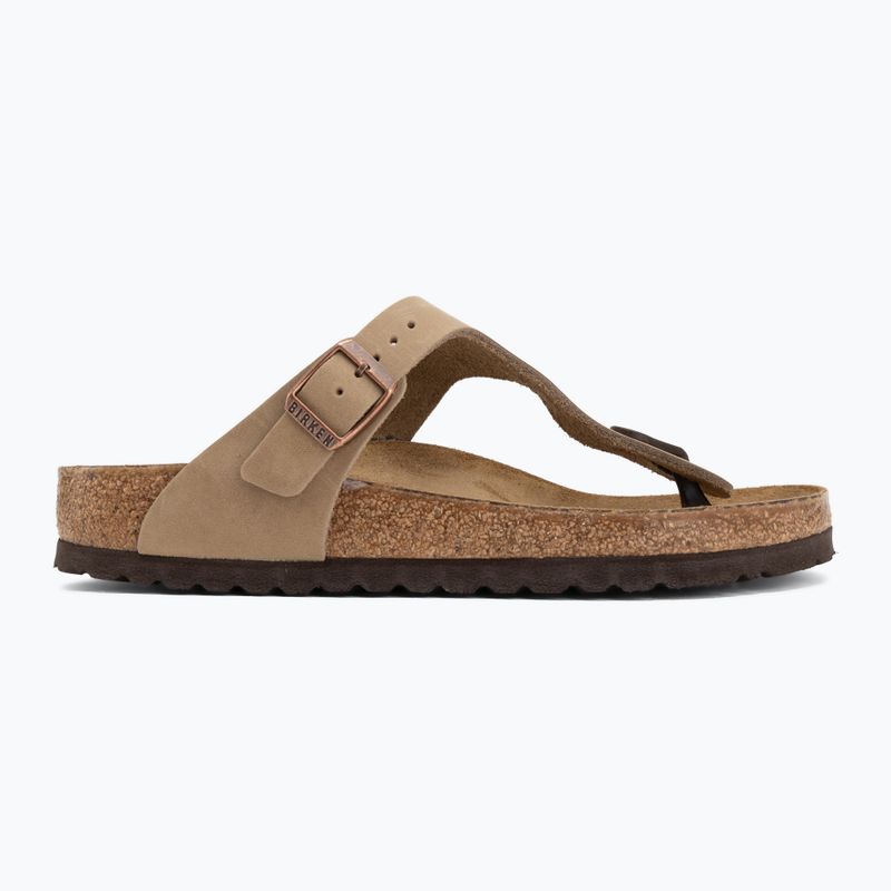 Klapki BIRKENSTOCK Gizeh Oiled Leather tabacco brown 2