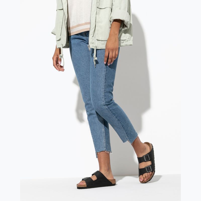Klapki BIRKENSTOCK Arizona LEOI Regular black 10