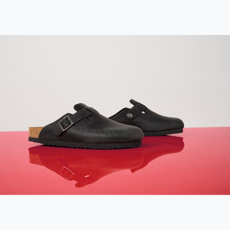 Klapki BIRKENSTOCK Boston LEOI Regular black 9