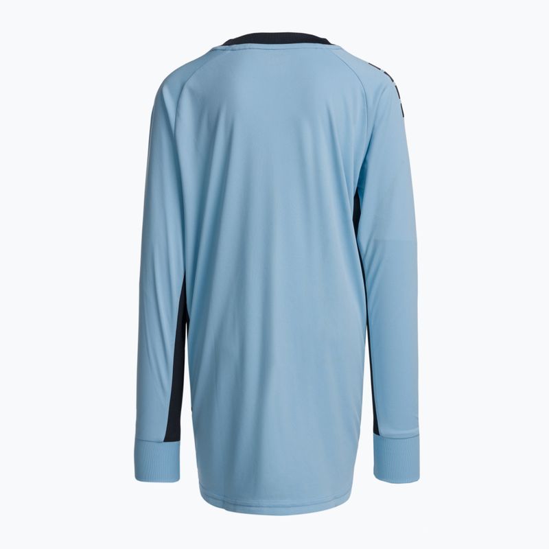 Longsleeve piłkarski dziecięcy Capelli Pitch Star Goalkeeper light blue/black 2
