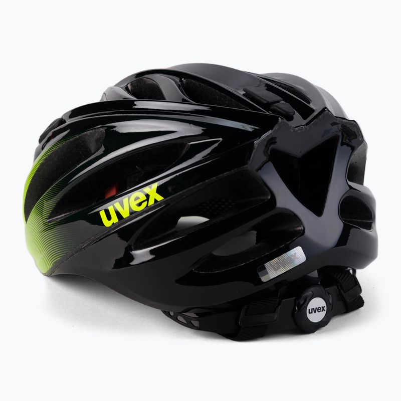 Kask rowerowy UVEX Boss Race black/lime anthracite 4