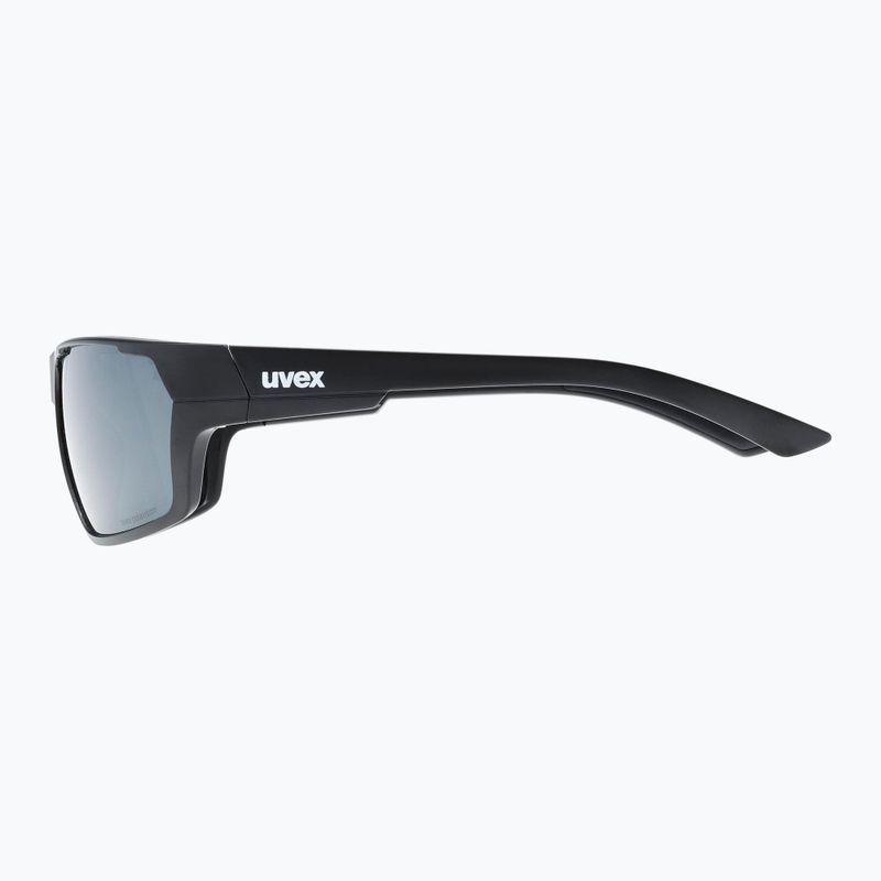 Okulary przeciwsłoneczne UVEX Sportstyle 233 P black matt/polavision litemirror silver 7