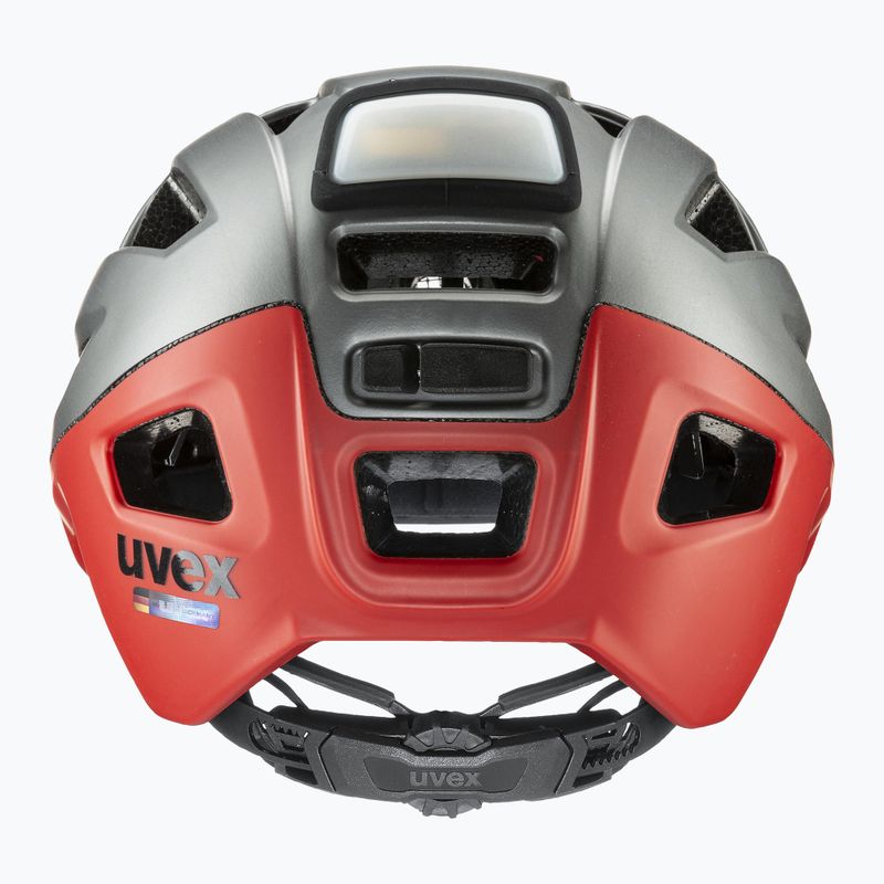 Kask rowerowy UVEX Finale Light 2.0 silver/red matt 3
