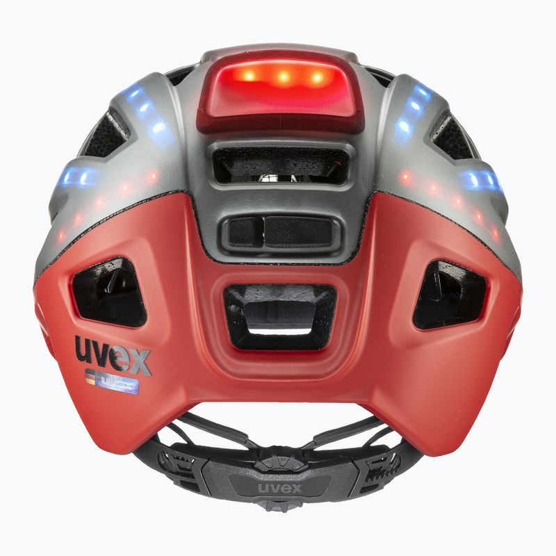 Kask rowerowy UVEX Finale Light 2.0 silver/red matt 7