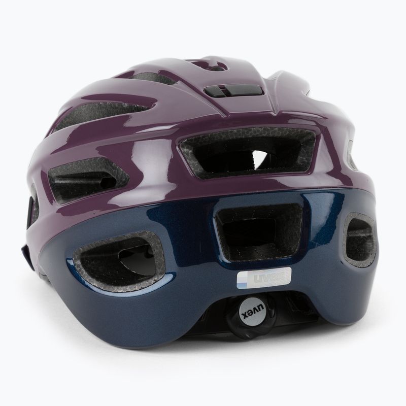 Kask rowerowy UVEX True plum deep space 4