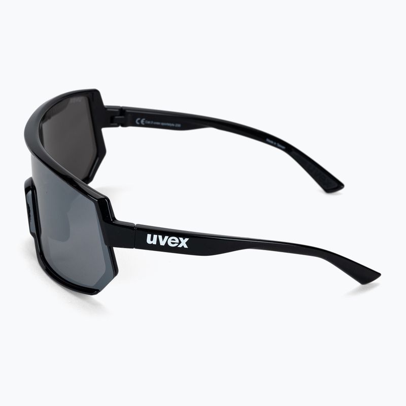 Okulary przeciwsłoneczne UVEX Sportstyle 235 black matt/mirror silver 4