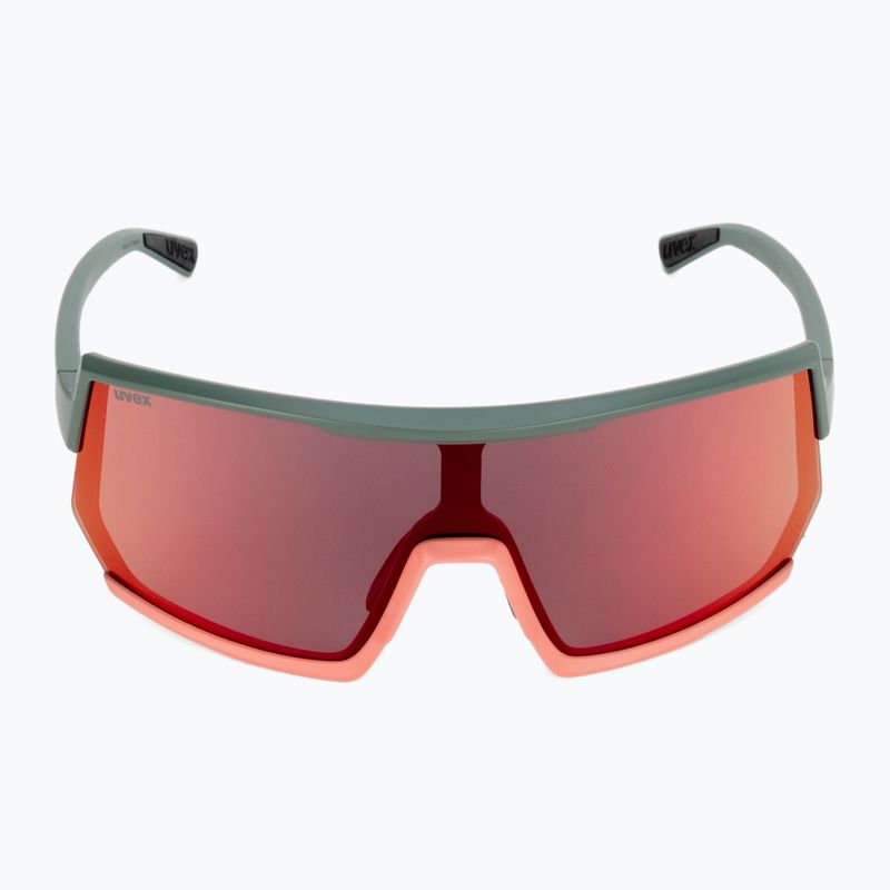 Okulary przeciwsłoneczne UVEX Sportstyle 235 moss grapefruit matt/mirror red 3